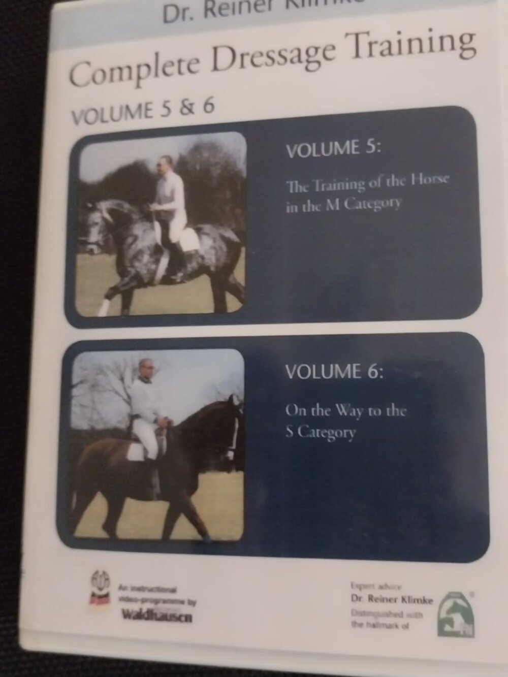 COMPLETE DRESSAGE TRAINING by DR. REINER KLIMKE 10 VOLUME 5 DVD SET - Picture 6 of 14